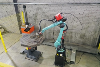 Сварочный роботизированный комплекс  на базе промышленного робота KUKA KR 16 R2010-2